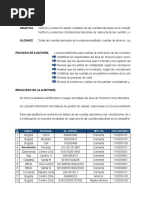 Auditoria Conciliaciones Bancarias