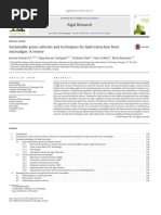 Algal Research: Jeevan Kumar S.P., Vijay Kumar Garlapati, Archana Dash, Peter Scholz, Rintu Banerjee