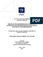 2017 - Hesse - Estudio de Pre Factibilidad para Una Planta de Produccion de Mermelada PDF