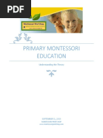 Primary Montessori Education