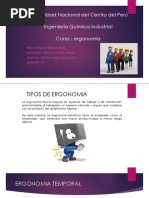 Tipos de Ergonomia