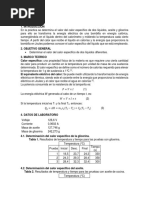 Determinación Del Calor Especifico de Los Líquidos