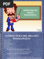 Estructura Del Relato Pedagógico PDF