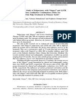 Retrospective Study of Pulpectomy With Vitapex and LSTR With Three Antibiotics Combination (3mix) For Non-Vital Pulp Treatment in Primary Teeth