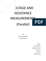 Voltage and Resistance Measurements (Parallel) : Lab 2 Basic Electrical Engineering Engr. Pedrito Dayahan