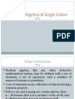 Boolean Algebra & Logic Gates