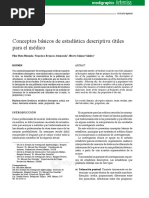 Conceptos Básicos de Estadística PDF