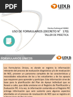 Clase Uso de Formularios PDF