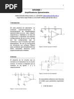 Informe 1 Analog Amplificadores