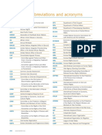 Annex IV: Abbreviations and Acronyms: Ohchr Report 2011