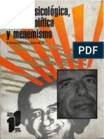 Accion Psicologica Praxis Politica y Menemismo