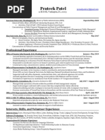 Patel Resume