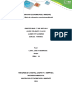 Fase 4 - Matriz de Valoración Económica Ambiental