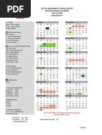 Belton Independent School District 2018-2019 SCHOOL CALENDAR 254-215-2000