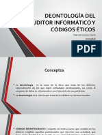 Deontologia Del Auditor Informatico