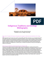 Indigenous Traditions and Ecology Bibliography