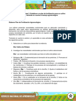 Plan de Fertilización Agroecologica