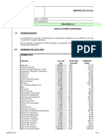 Calculo Hidraulico para Punto Mas Desfavorable Ugel