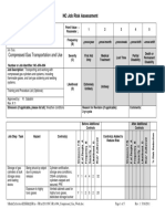 Compressed Gas Transportation and Use: NC Job Risk Assessment