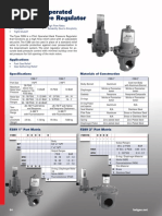 F289 Pilot Operated Back Pressure Regulator: Applications