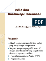 Progestin Dan Kontrasepsi Hormonal