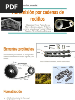 Transmisión Por Cadenas de Rodillos