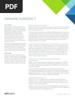 Vmware Horizon 7 Datasheet