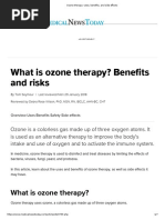 Ozone Therapy Its Uses Benefits Effects