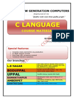 C Language by Ramesh Sir