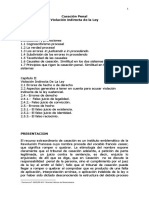 01 Casacion Penal - Violacion Indirecta de La Ley