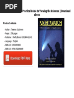 Read Nightwatch: A Practical Guide To Viewing The Universe - Download Ebook