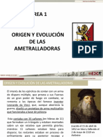 Tarea 1.origen y Evolucion de Las Ametralladoras