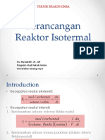 Perancangan Reaktor Isotermal