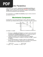 Movimiento Parabólico