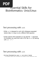 Essential Skills For Bioinformatics