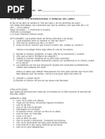 23 de Abril. Día Internacional Del Libro. Tutoría de 2º de ESO.