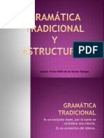 Gramatica Tradicional Y Estructural