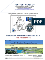 CSS NC II CORE 1: Install & Configure Computer Systems