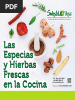 Las Especias y Hierbas en La Cocina