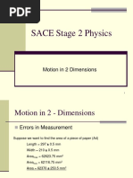 Projectile Motion Lecture