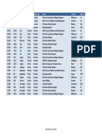 Ccrisp Schedule of Courses 2019