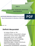 Bab 8 Akuntansi Transaksi Investasi Musyarakah