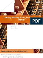 Crafting Winning Strategies in A Mature Market