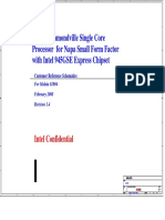 Mobile Diamondville Single Core Processor For Napa Small Form Factor With Intel 945GSE Express Chipset