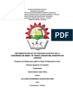 Estructura de Proyecto de Tobogan Acuatico Grado2019