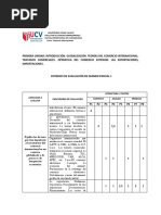 Criterios de Evaluacion Examen Final