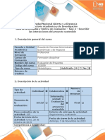 Fase 4 - Describir Las Interacciones Del Proyecto Sostenible