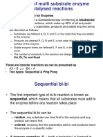 Cleland Nomenclature For Enzymes (Bi-Bi) Enzymatic Reactions, Which Make Up 60% of All Enzymatic