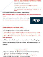 Electronics Measurements and Transducer