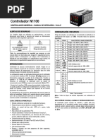 Controlador N1100: Controlador Universal - Manual de Operación - V4.0X E Alertas de Seguridad Configuración / Recursos